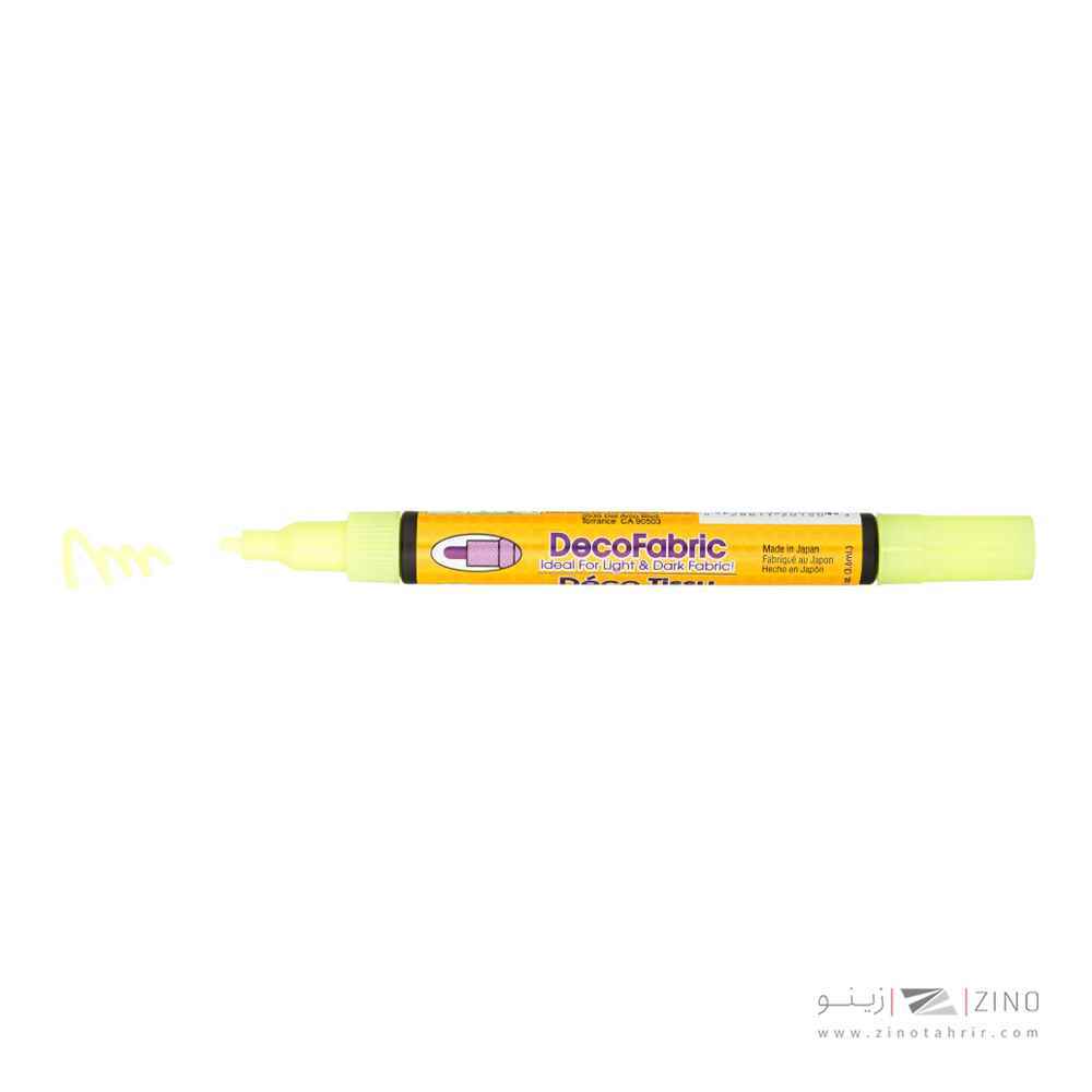 ماژیک تیشرت یوشیدا زردفلورسنت