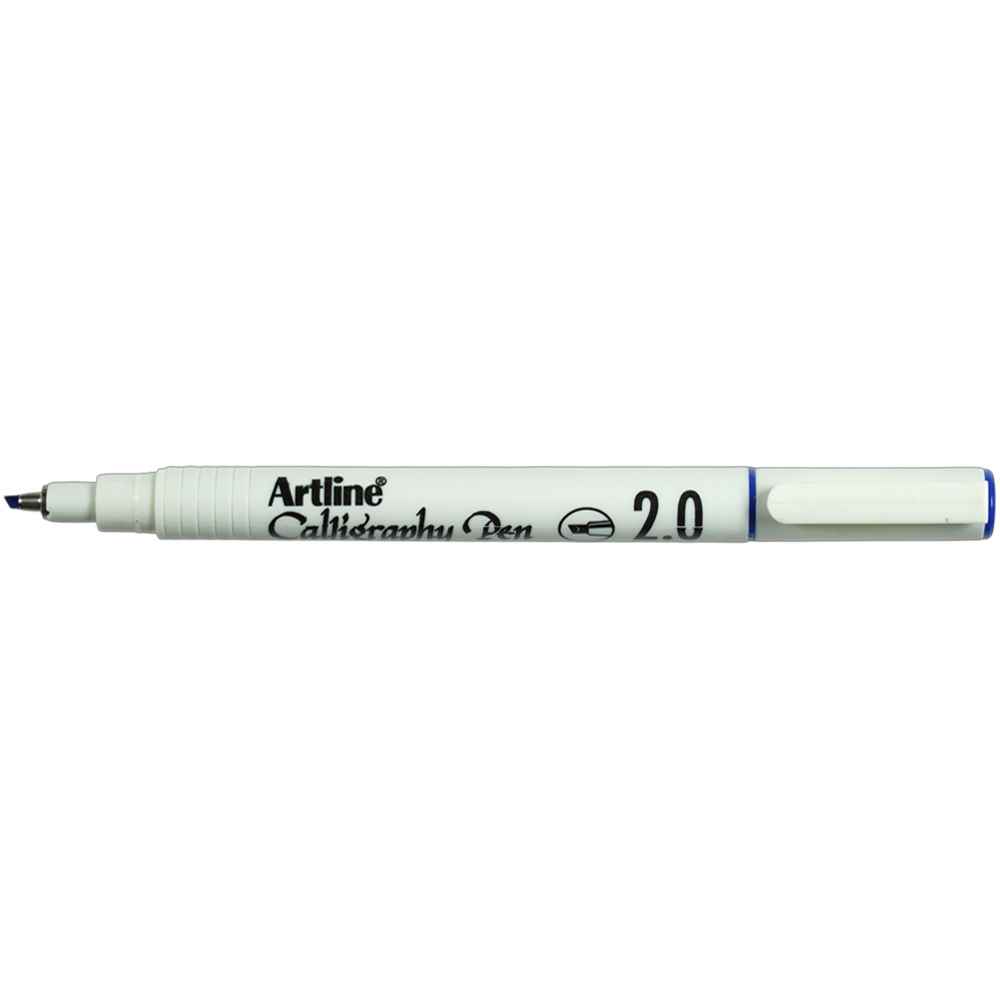 قلم خطاطی 2-0آبی لاتین آرتلاین ek-242n-ab