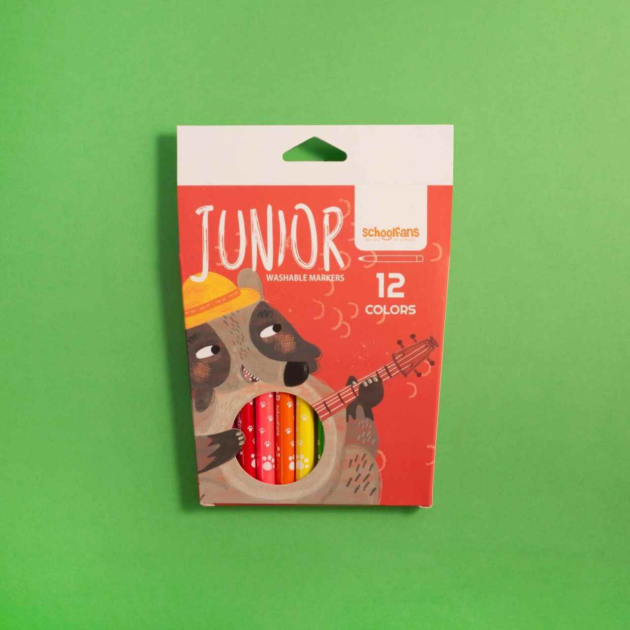 ماژیک نقاشی12رنگ جونیور اسکول فنز کد922201