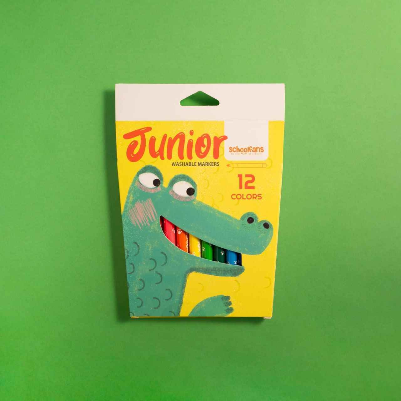 ماژیک نقاشی12رنگ جونیور اسکول فنز کد922201