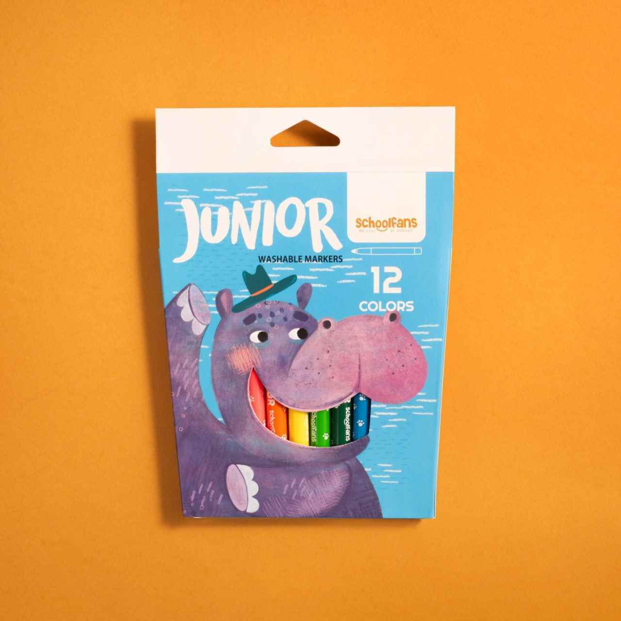 ماژیک نقاشی12رنگ جونیور اسکول فنز کد922201