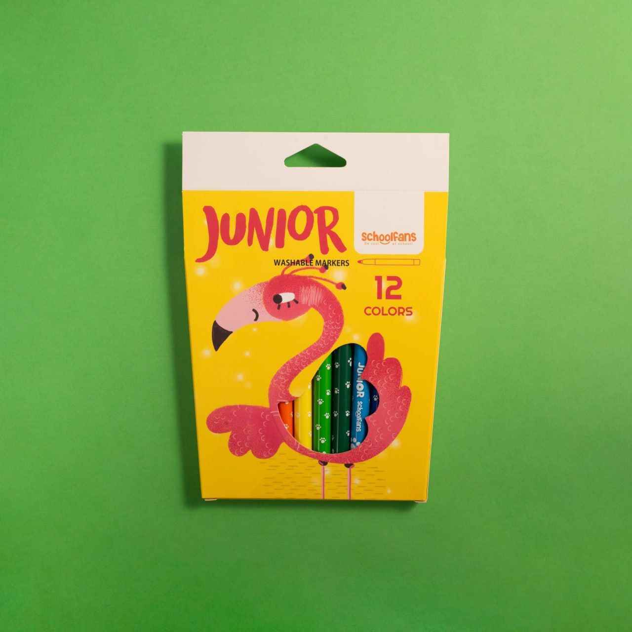 ماژیک نقاشی12رنگ جونیور اسکول فنز کد922201