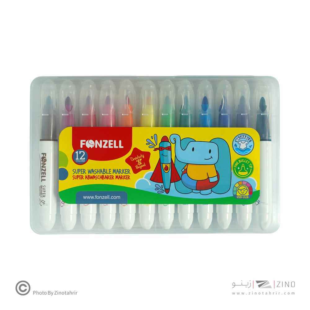 ماژیک نقاشی12رنگ فونزل کد463002 کد 685002