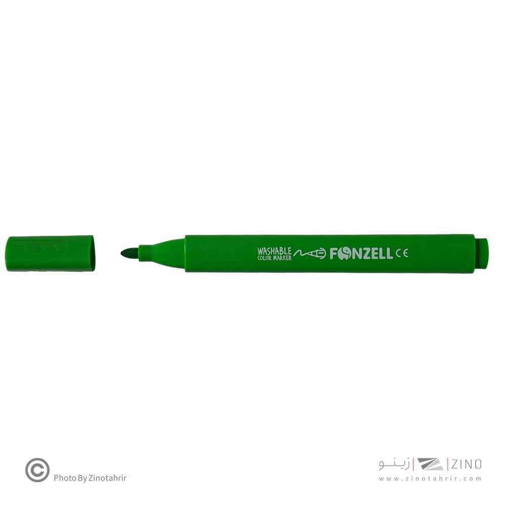 ماژیک نقاشی12رنگ(بدنه سه گوش  جعبه طلقی قابل شستشو) فونزل کد685006یا کد463006