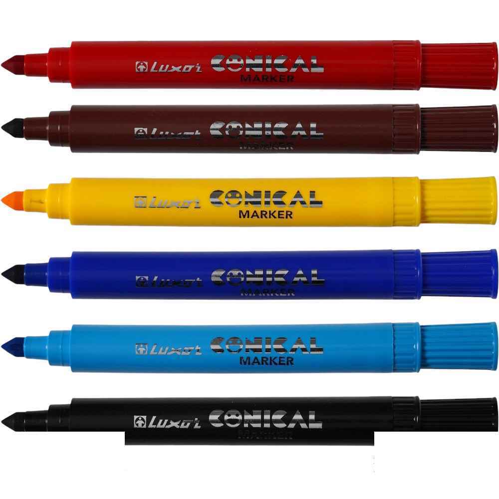 ماژیک نقاشی 12رنگ کونیکال لاکسر کد6152-12bx