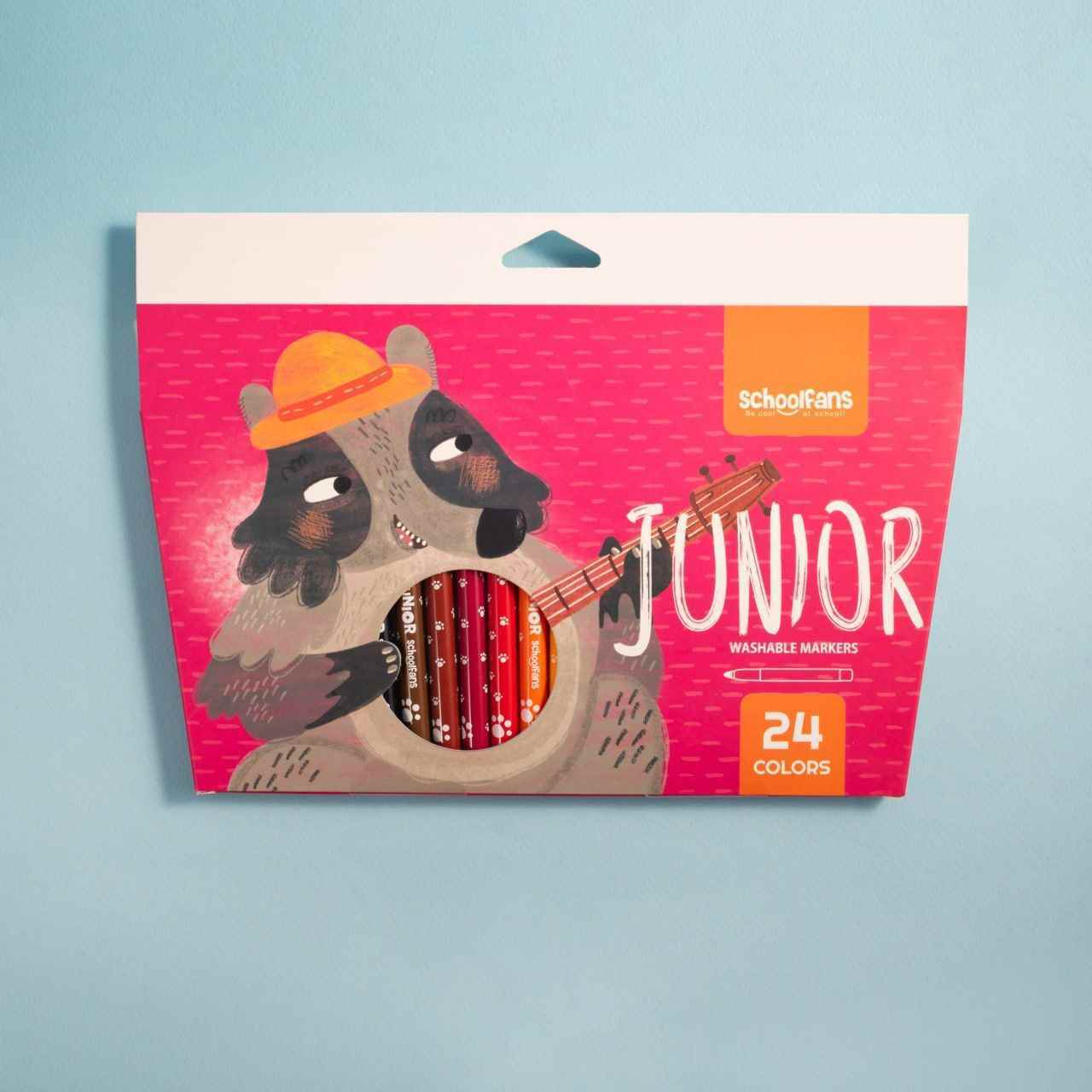 ماژیک نقاشی24رنگ جونیور اسکول فنز کد922202