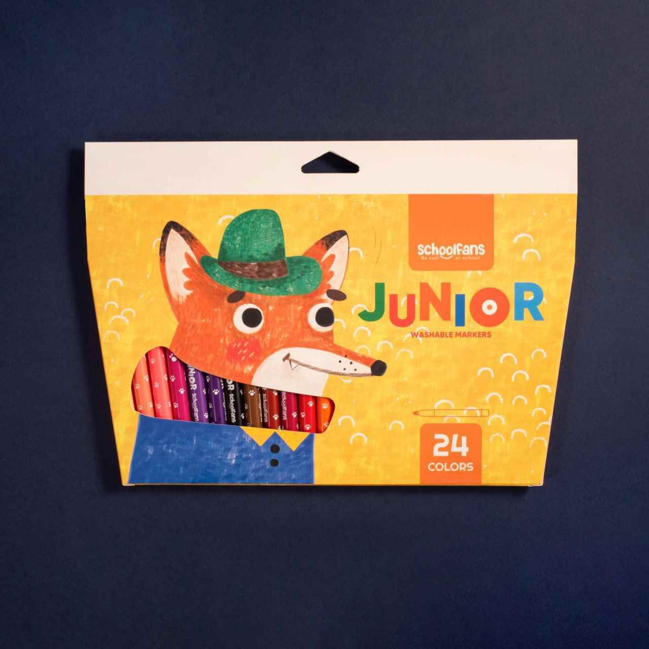 ماژیک نقاشی24رنگ جونیور اسکول فنز کد922202