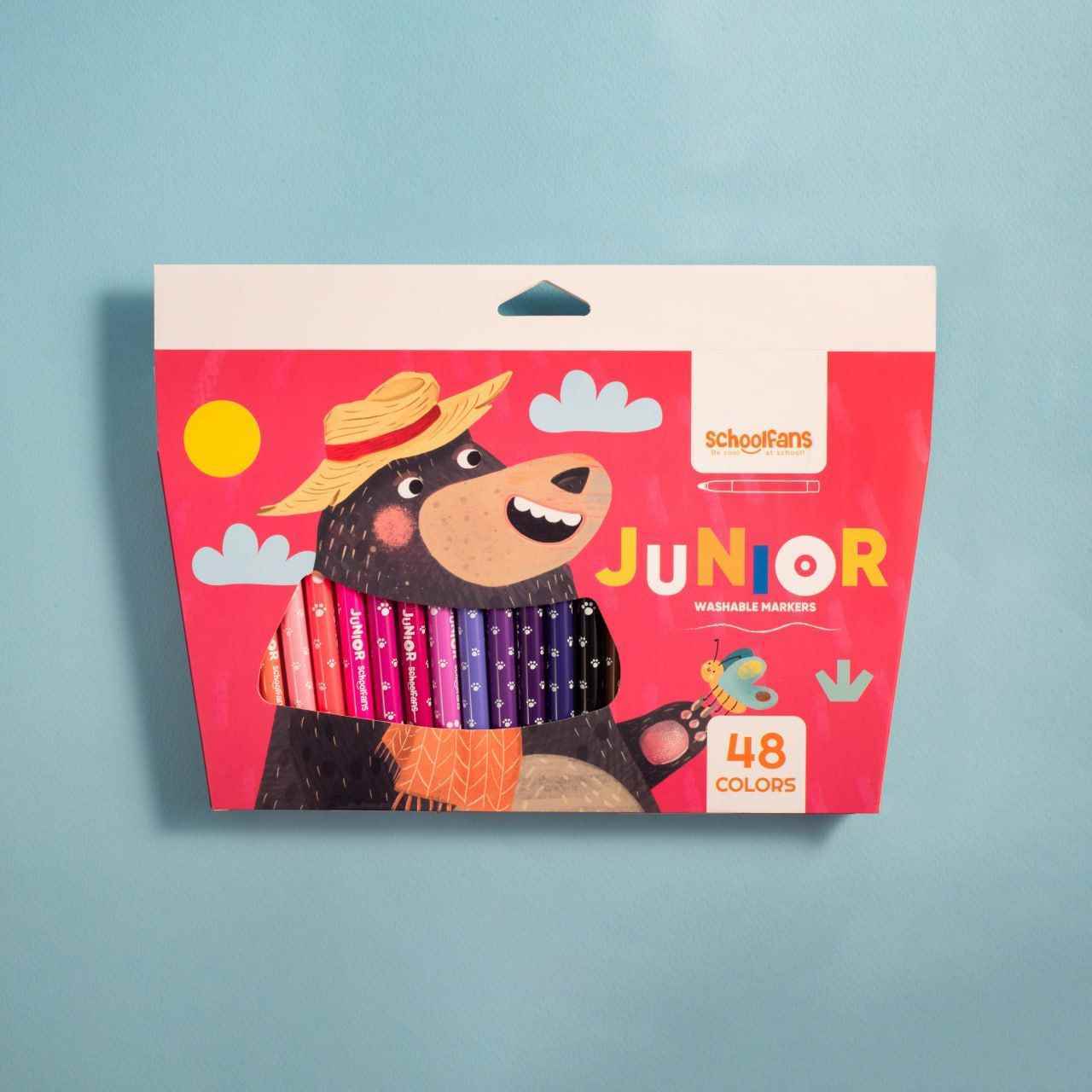 ماژیک نقاشی48رنگ جونیور اسکول فنز کد922204