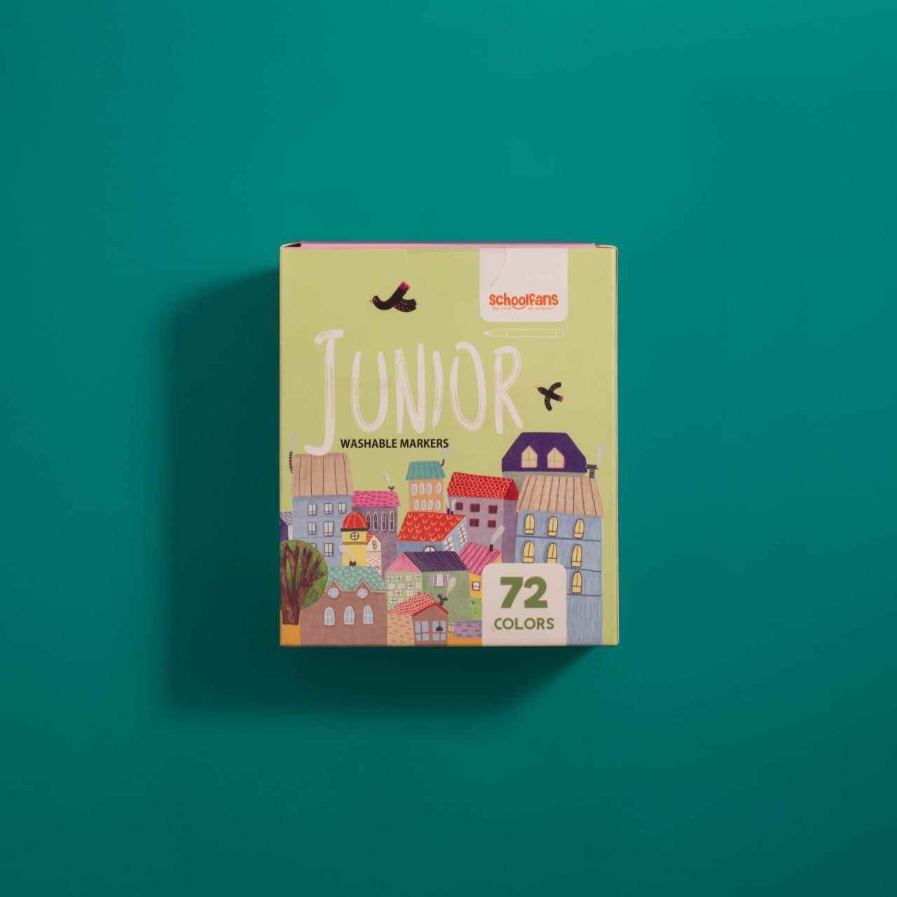 ماژیک نقاشی72رنگ جونیور اسکول فنز کد922205