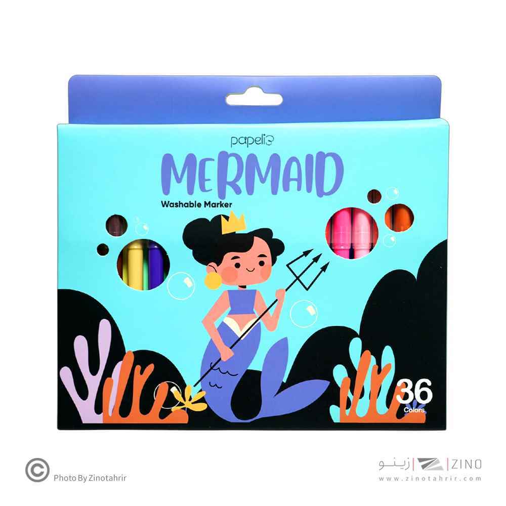 ماژیک نقاشی36رنگ پاپلی کد501006