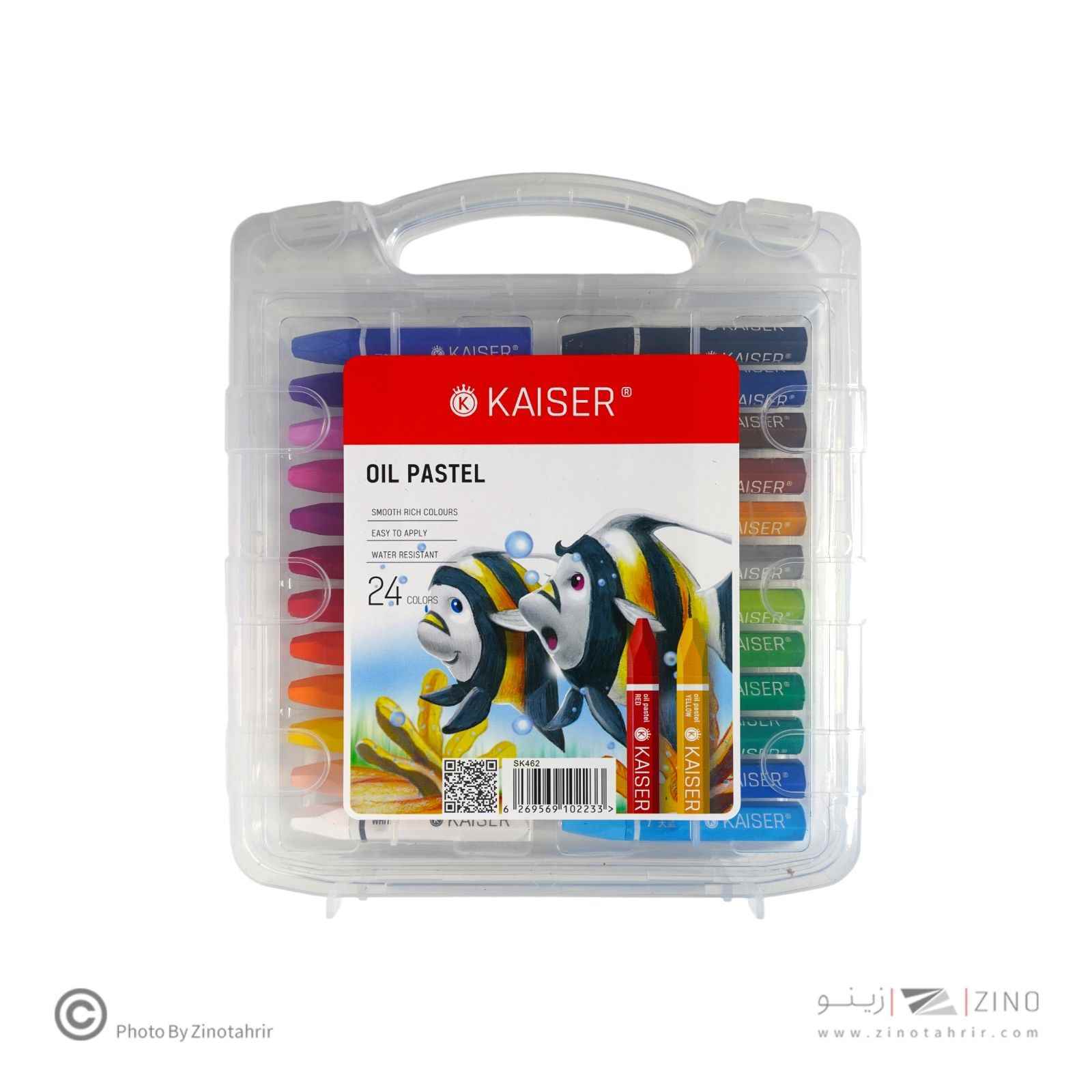 پاستل روغنی24رنگ طلقی کایزر کد462