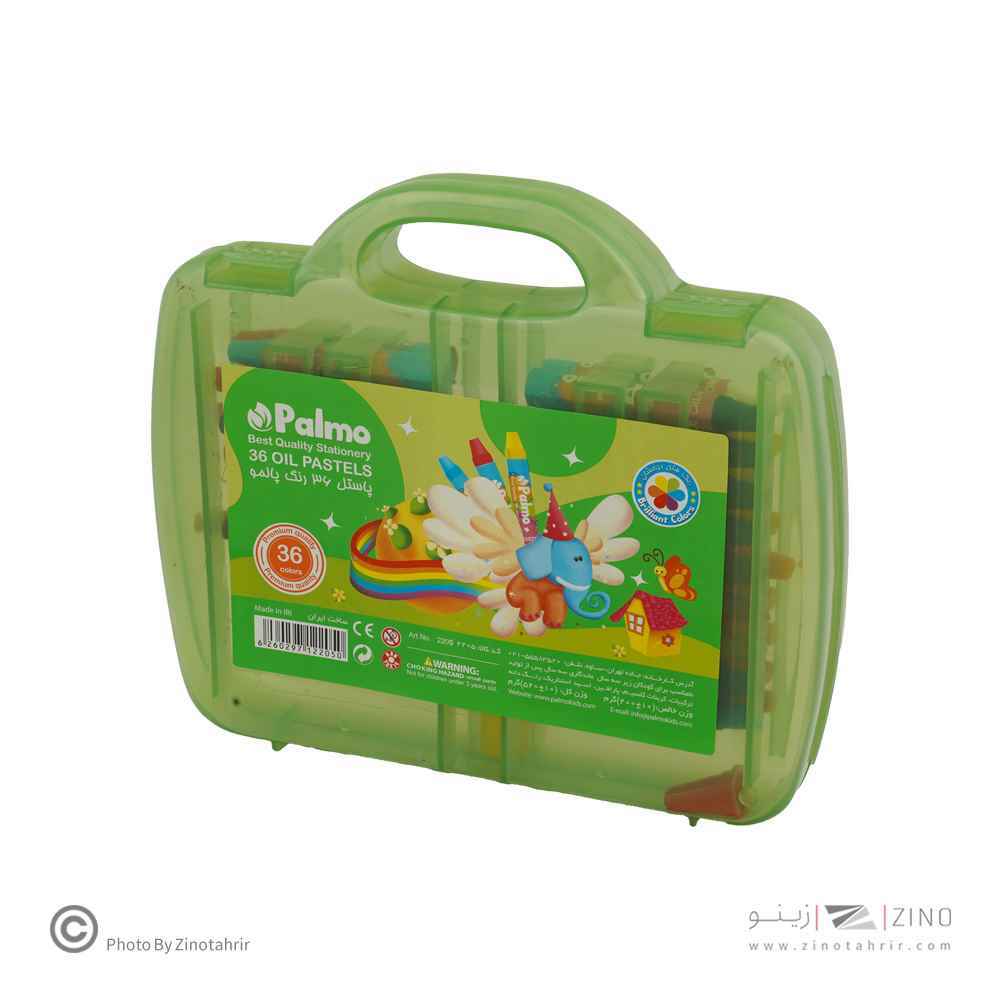 پاستل روغنی36رنگ طلقی پالمو کد2205