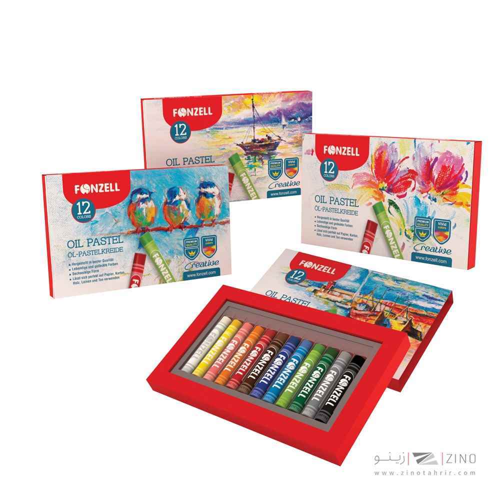 پاستل روغنی12رنگ فونزل کد685035