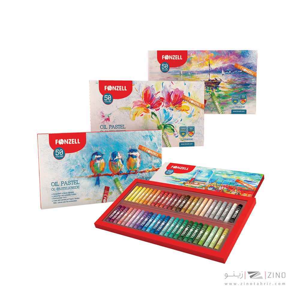 پاستل روغنی50رنگ فونزل کد685039