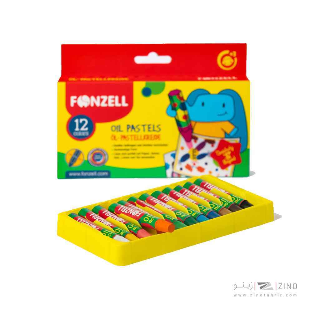 پاستل روغنی12رنگ فونزل کد685089