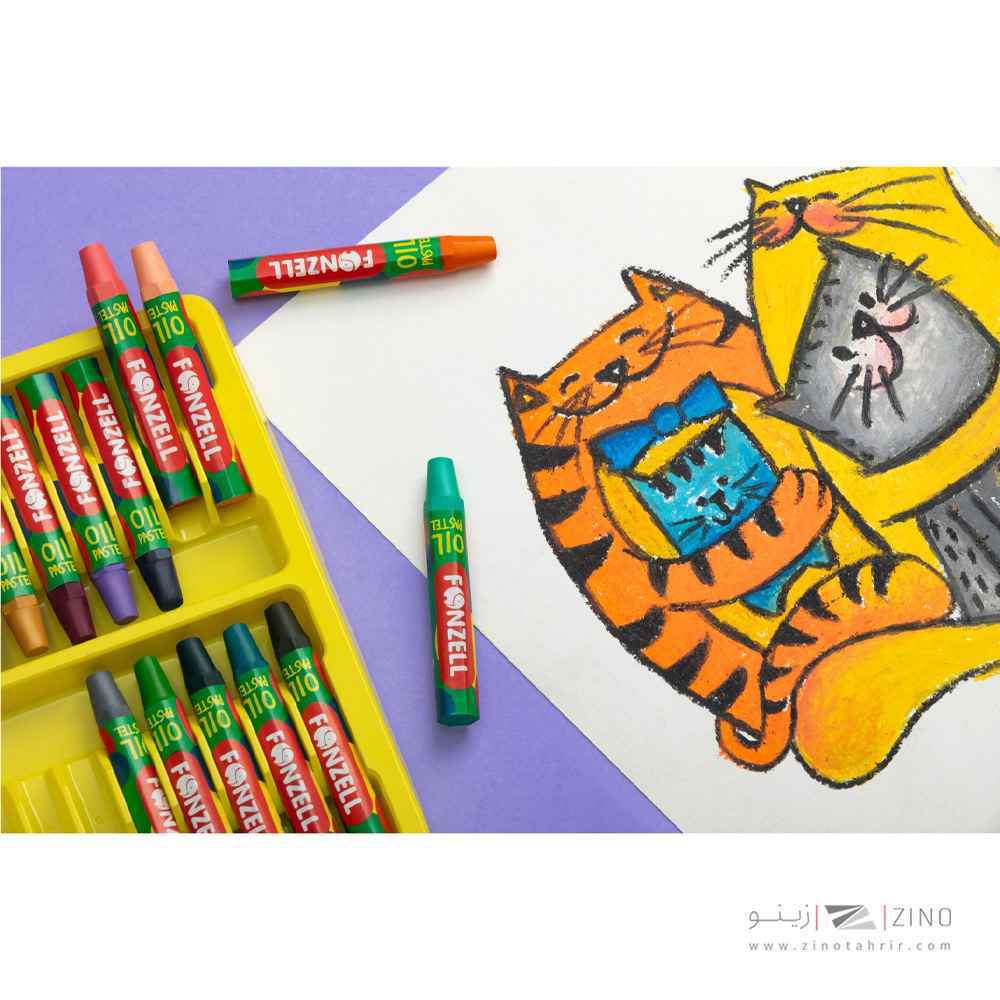 پاستل روغنی24رنگ فونزل کد685090