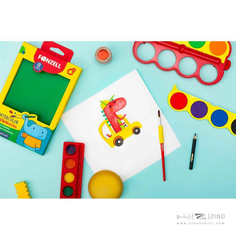 آبرنگ8رنگ فونزل کد685093