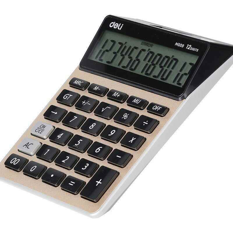 ماشین حساب رومیزی 2صفر12رقم دلی M00951