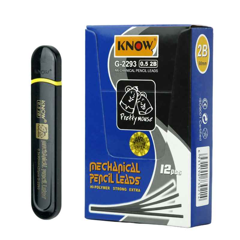 نوک مداد نوکی know g-2293 0-5mm 2b