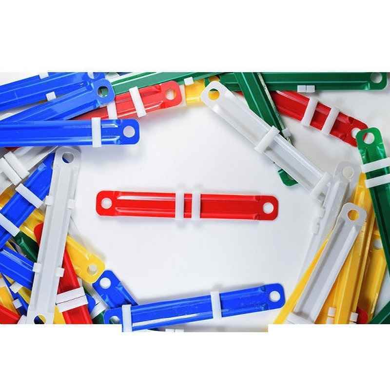 گیره پوشه  پلاستیکی رنگی کدDL7208