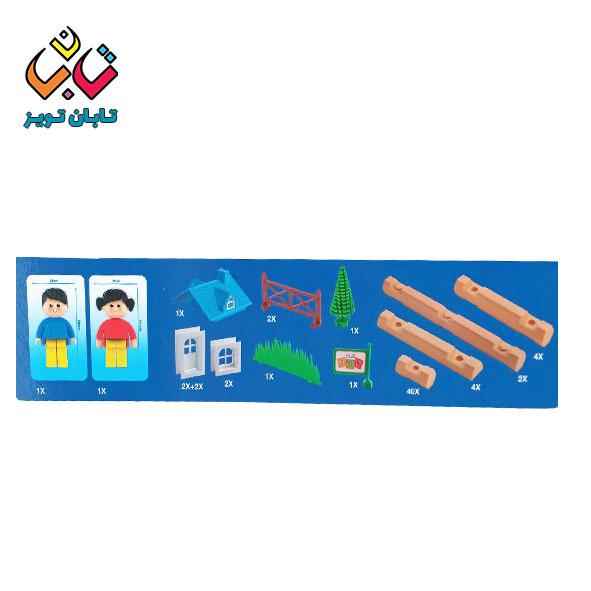 کلبه جنگلی 62 قطعه تک توی 12