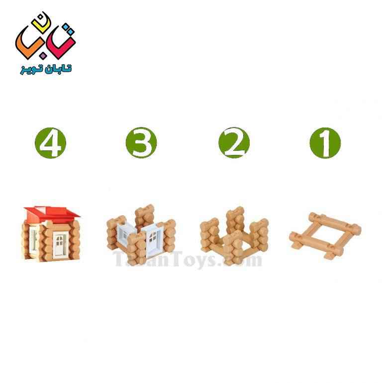 کلبه جنگلی 252 قطعه تک توی 6