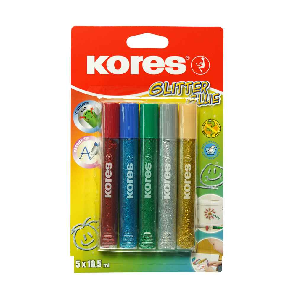 چسب اکلیلی5رنگ10-5گرمی کورس کد75000