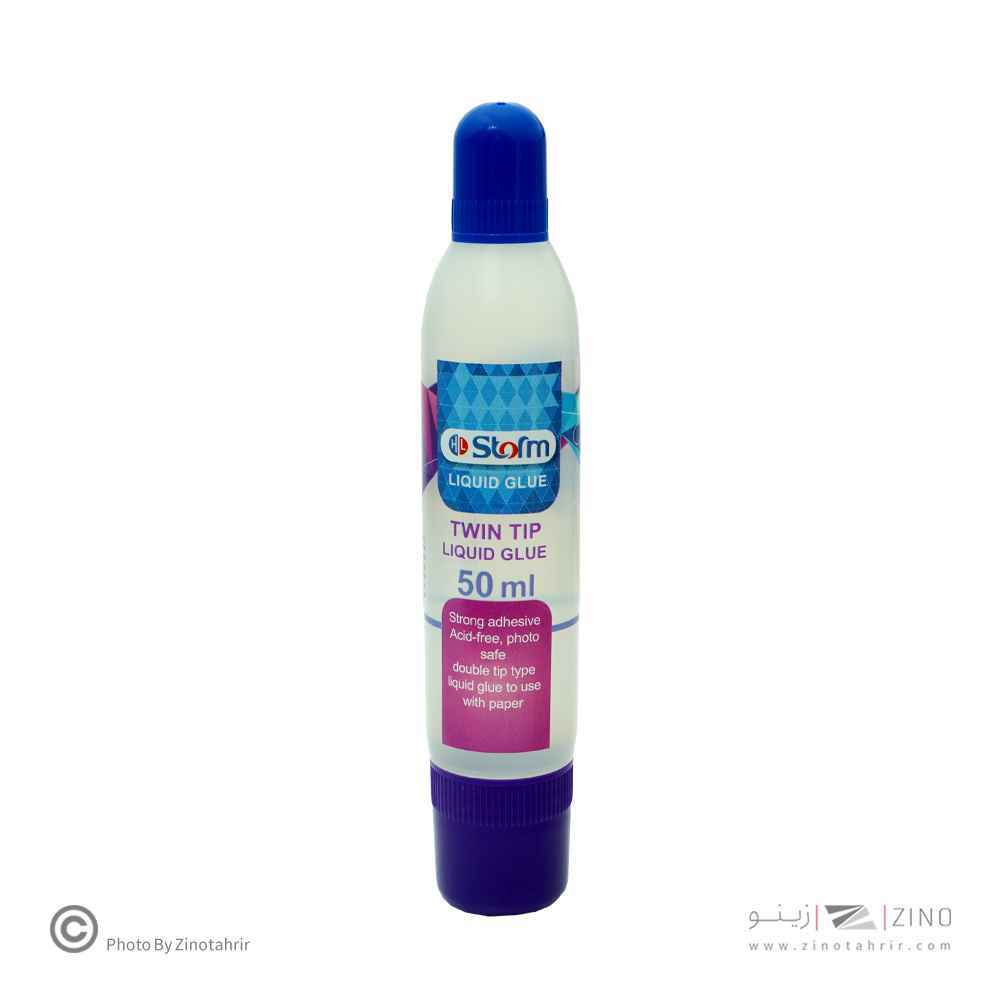 چسب مایع50میل دوطرفه استورم کد616