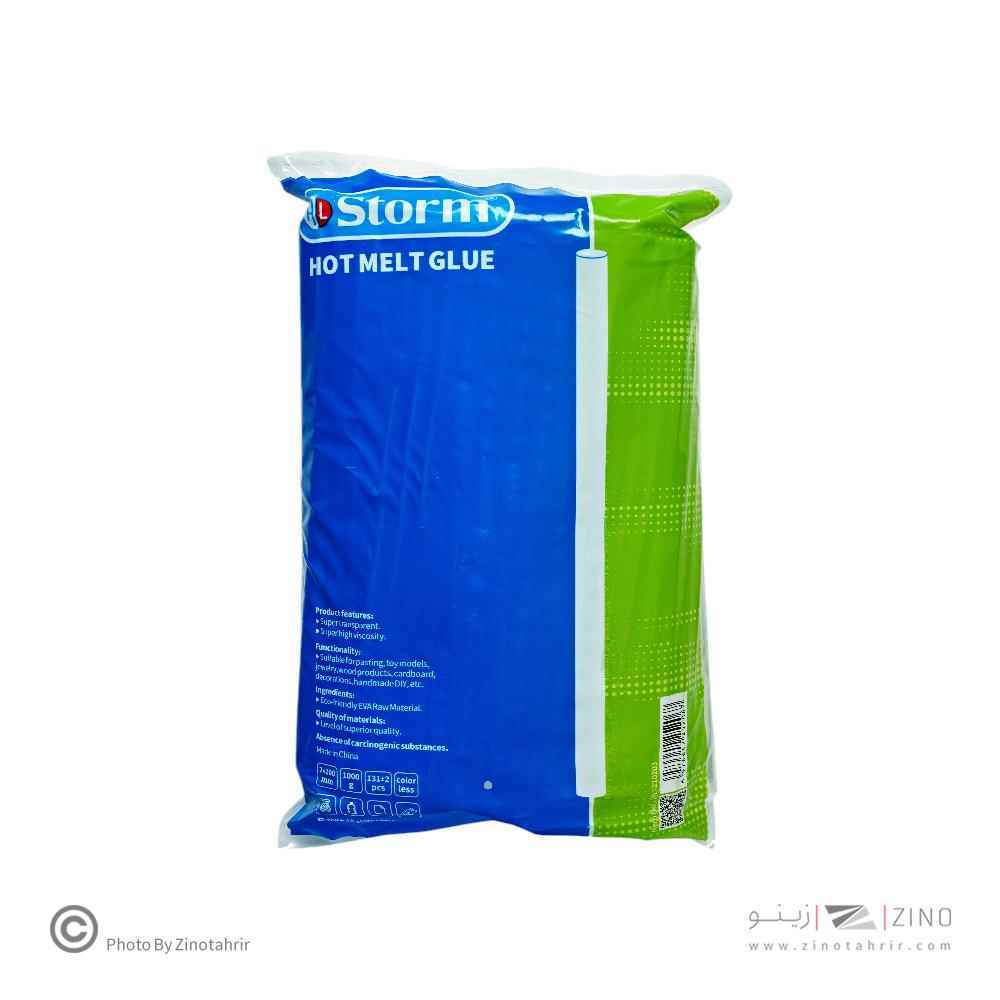 چسب حرارتی شفاف بلند باریک(40عددی) استورم کد220220