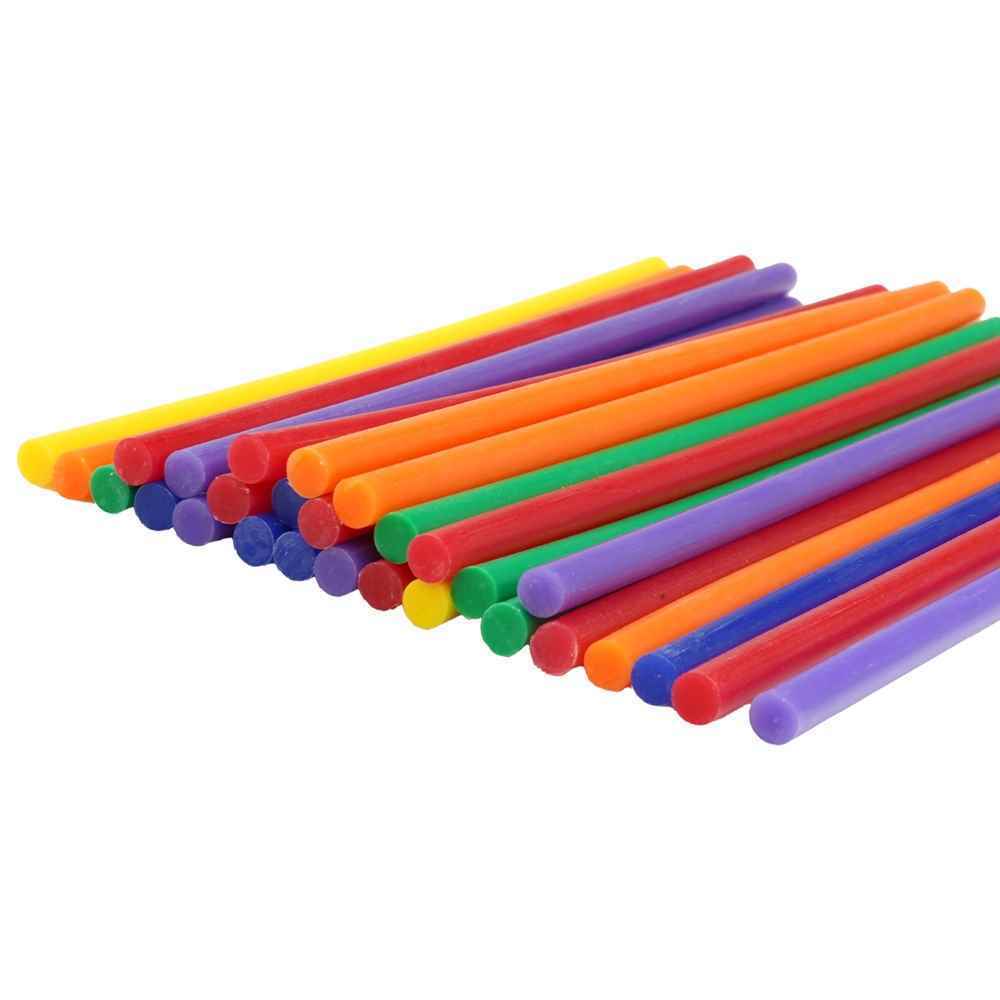 چسب حرارتی رنگی بلند باریک(40عددی) استورم کد220320