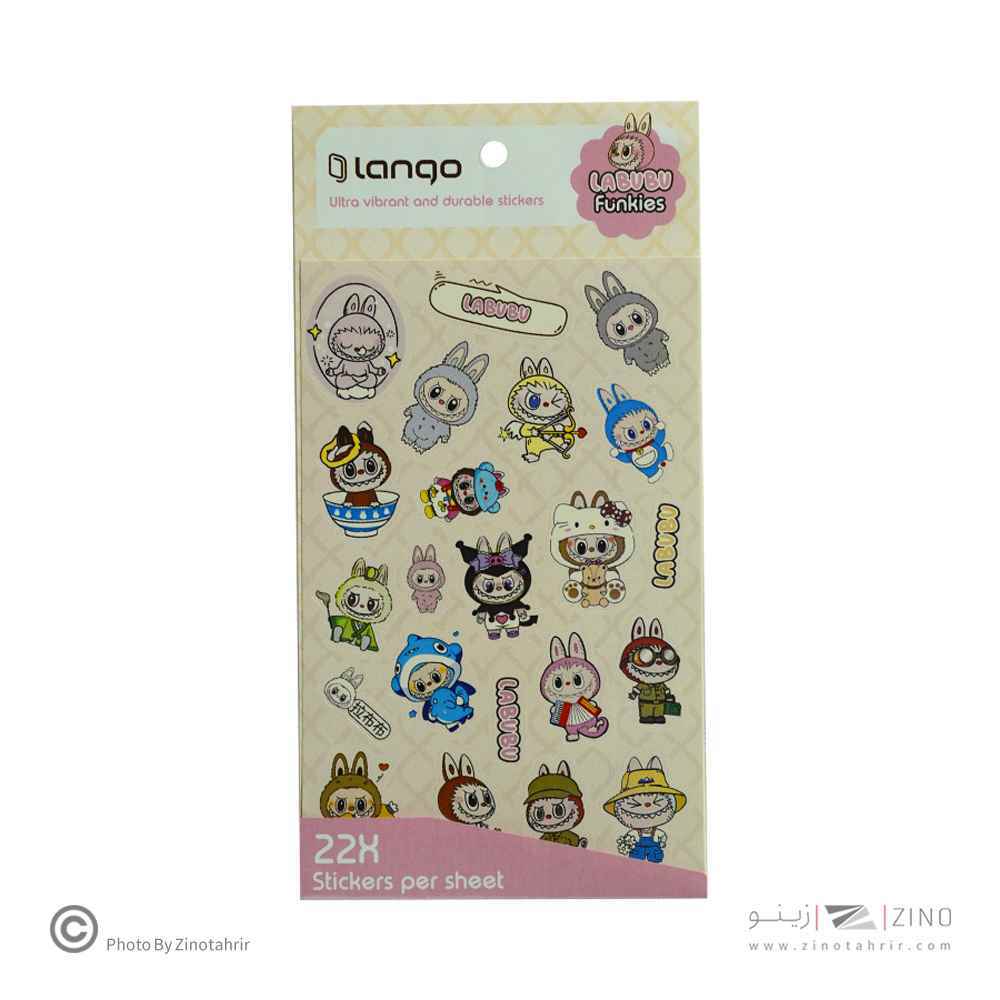 برچسب لانگو سری فانکیز طرح لبوبو