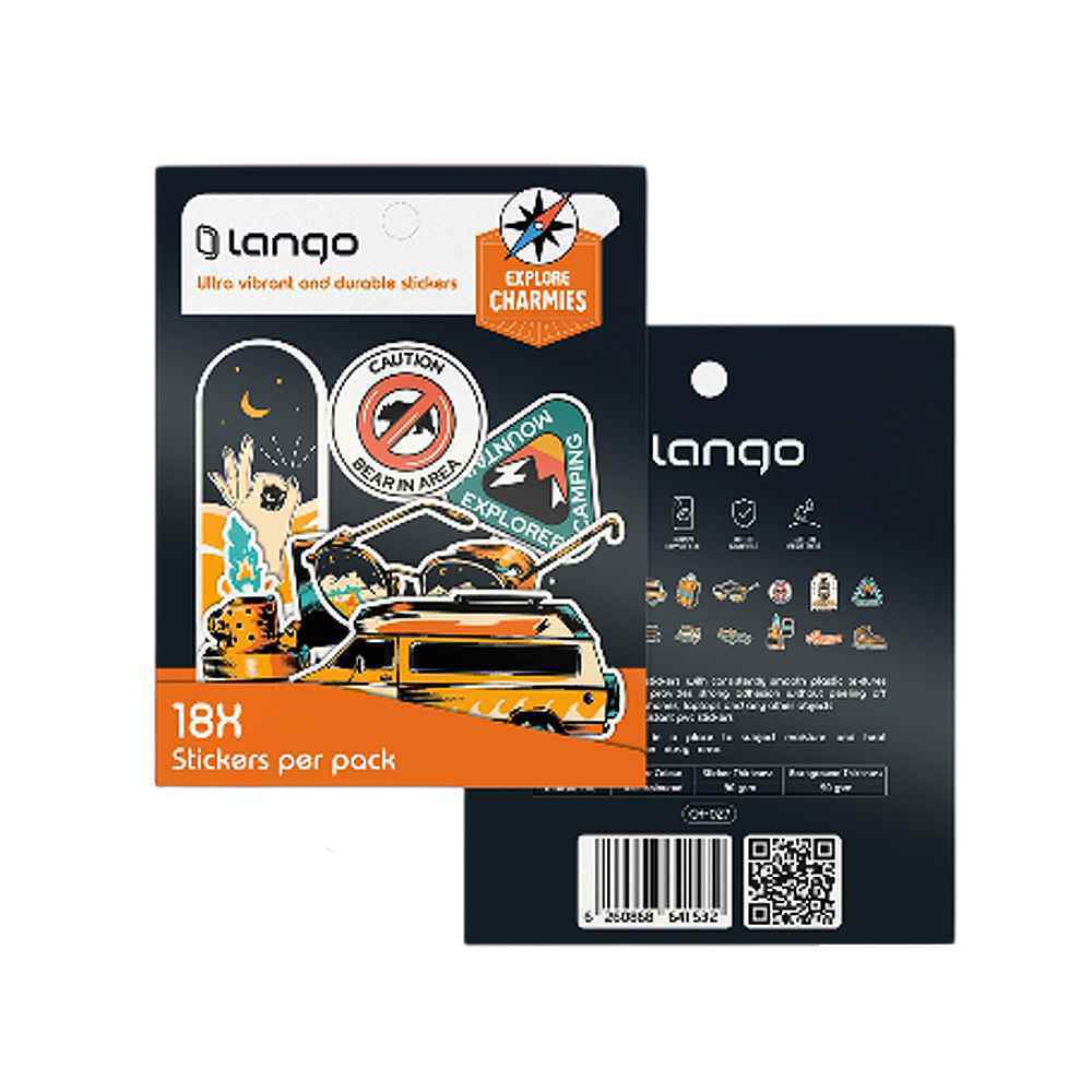 برچسب لانگو سری چارمیز طرح اکسپلور کدch-027