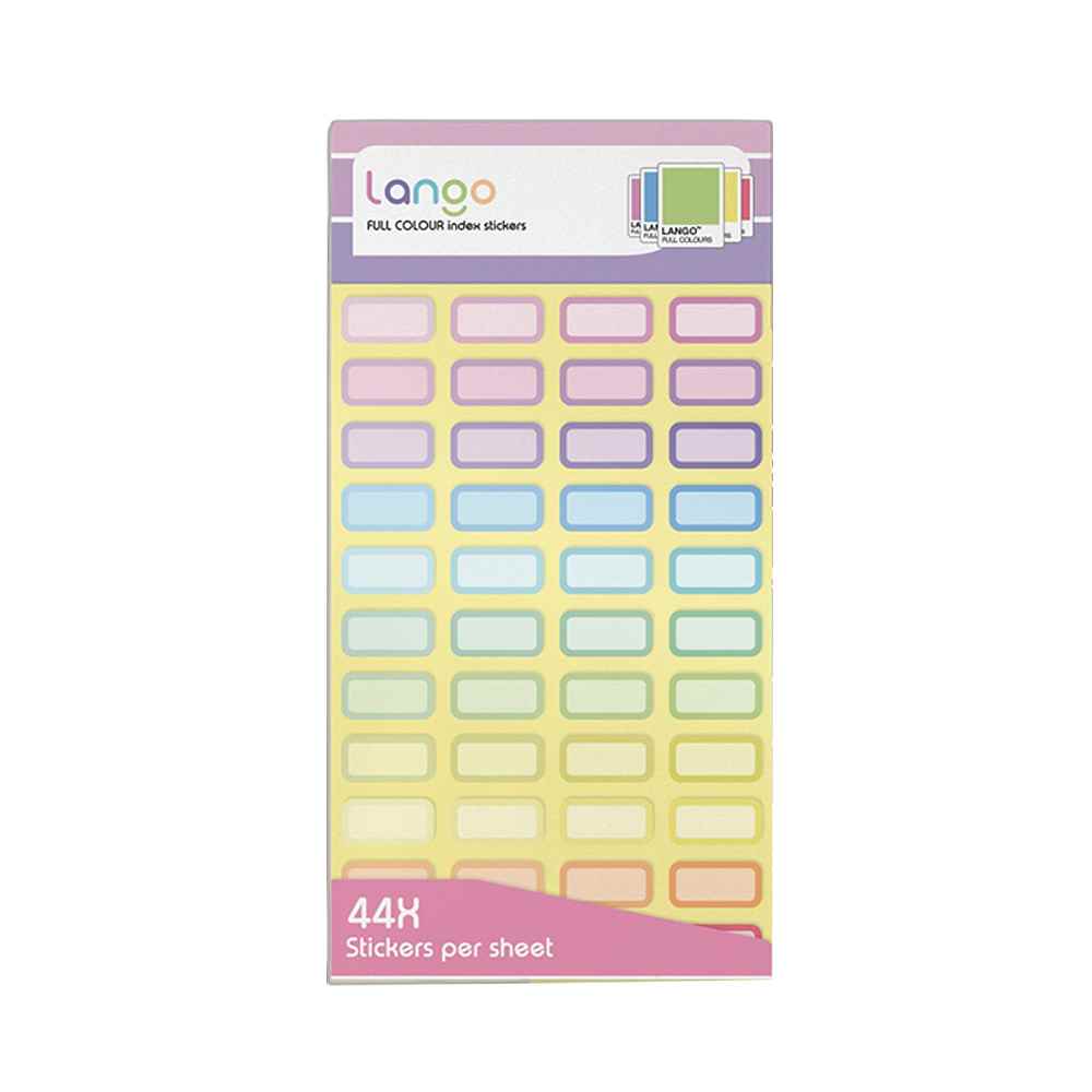 برچسب اسم پنتون پاستلی 4برگی لانگو کد444یاکدil-085
