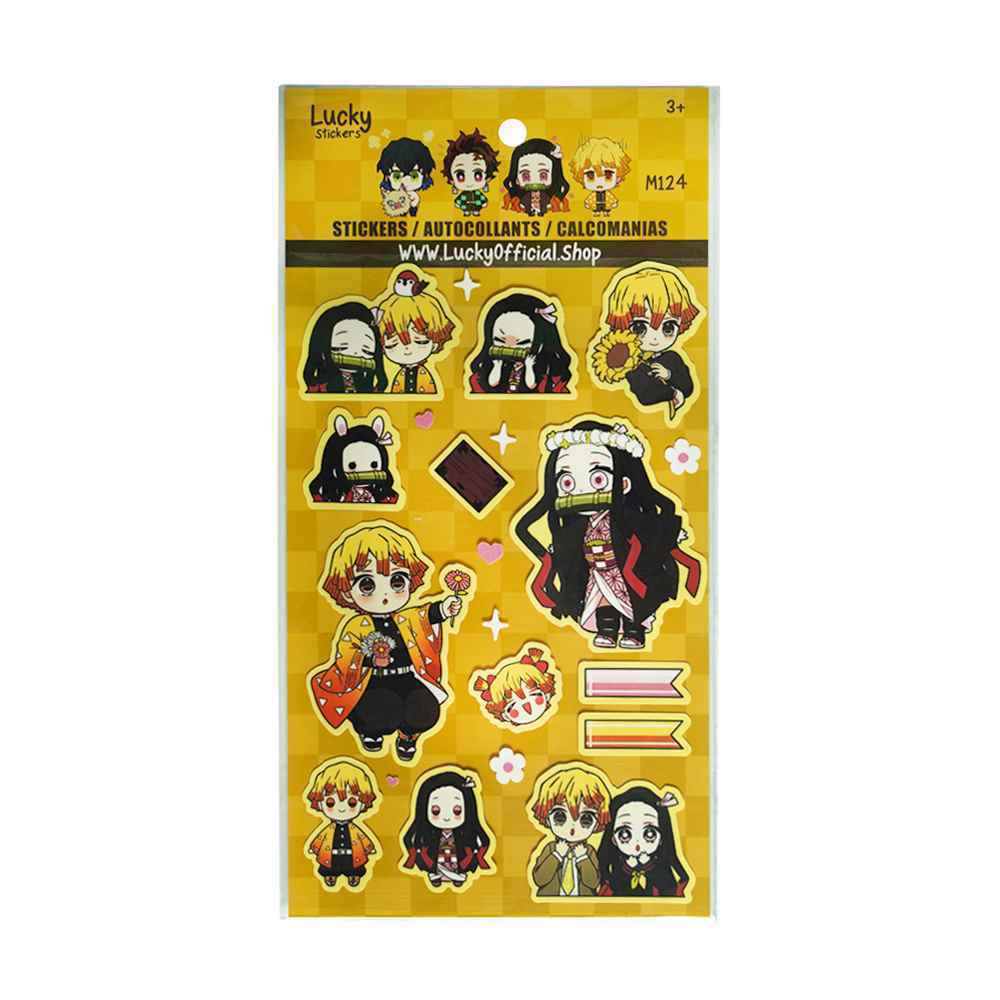 استیکر فانتزی سری لوکی طرح شیطان کش کد206