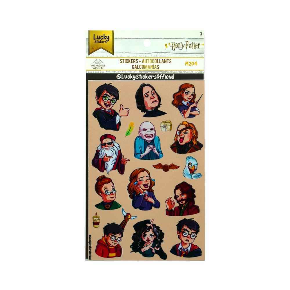 استیکر فانتزی سری لوکی طرح هری پاتر کد204