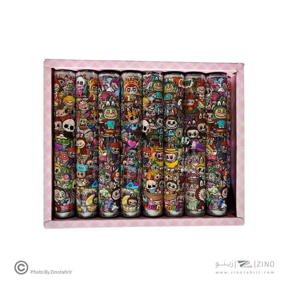 استیکر فانتزی رولی (طرح لبوبو) کد09 یا کدCY-CR