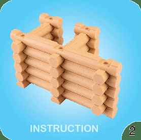 قلعه کلبه جنگلی 325 قطعه تک توی 6