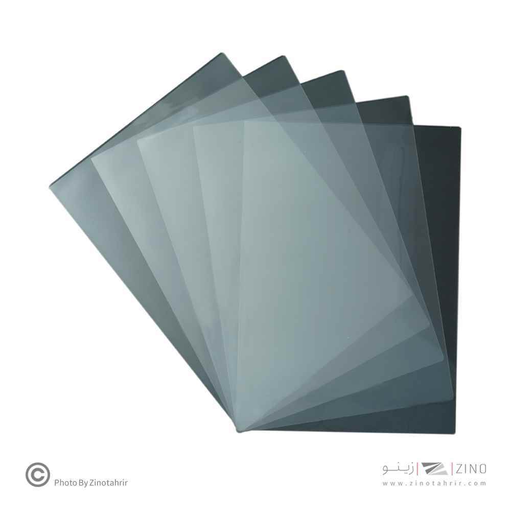 طلق پرس 150شفاف میکرون A3 سوپربایند