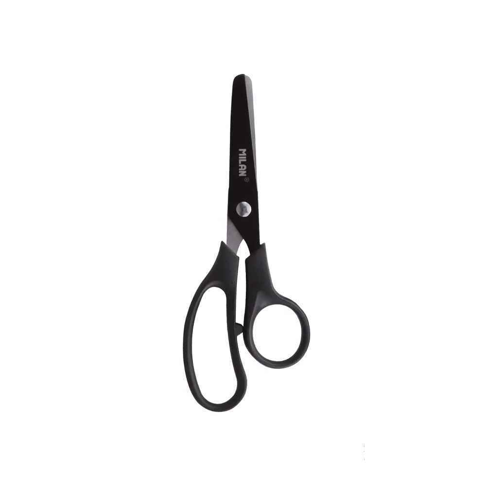 قیچی مهد کودکی13سانت رنگ مشکی بلیستری میلان کدbwm10341dw