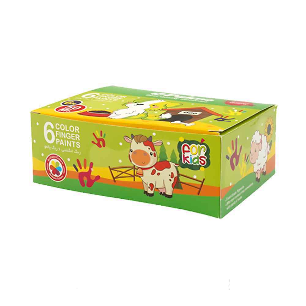 رنگ انگشتی6رنگ پالمو کد7202