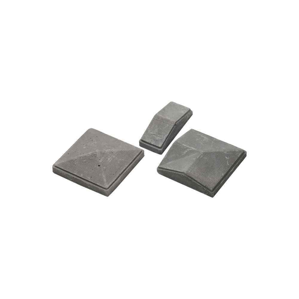 تاج دیواری وسرستون وکنج طوسی مقیاس1/12 تعداد50عددی اشل 