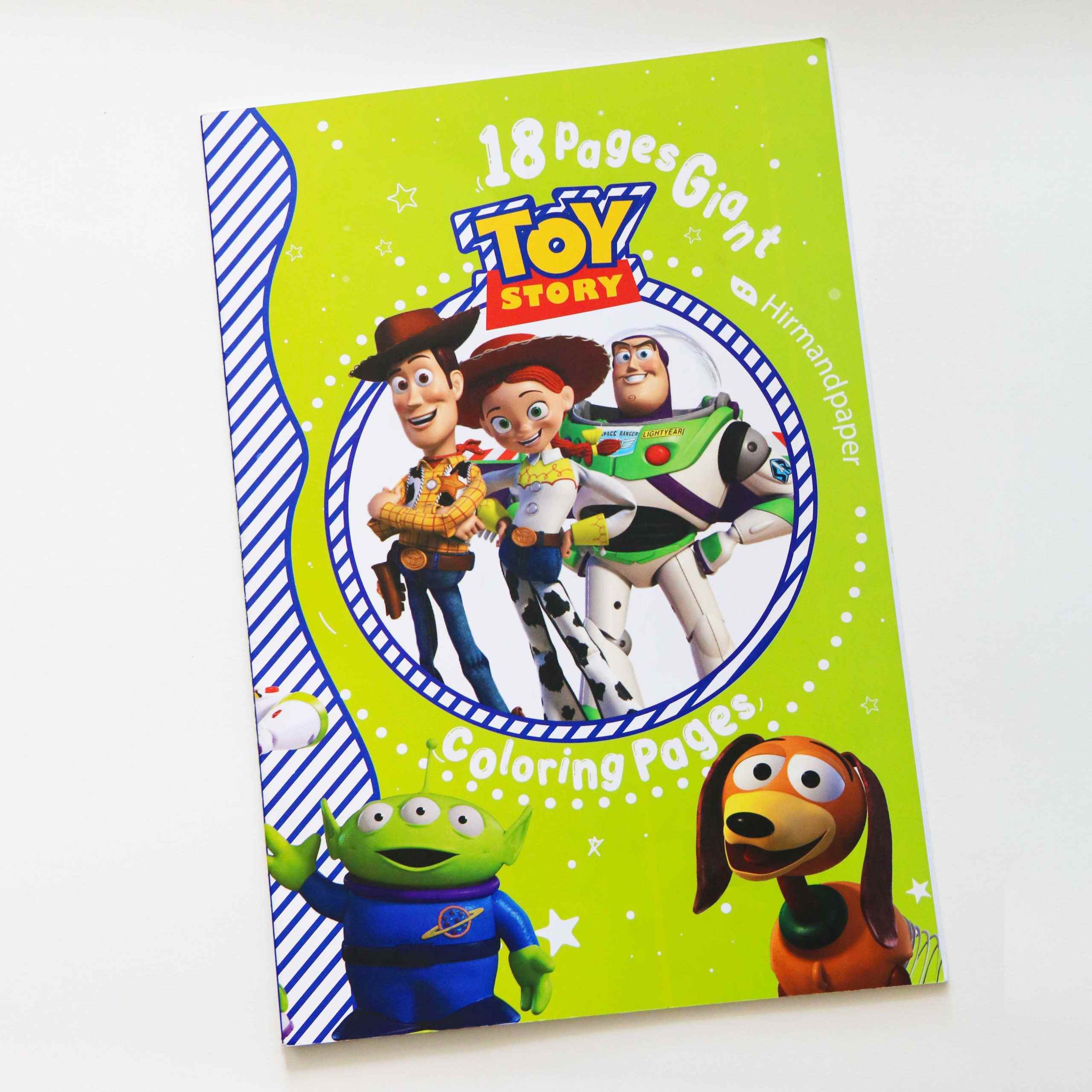 کتاب رنگ آمیزی کودکان 18برگی سایزبزرگ43*30 هیرمندپیپر