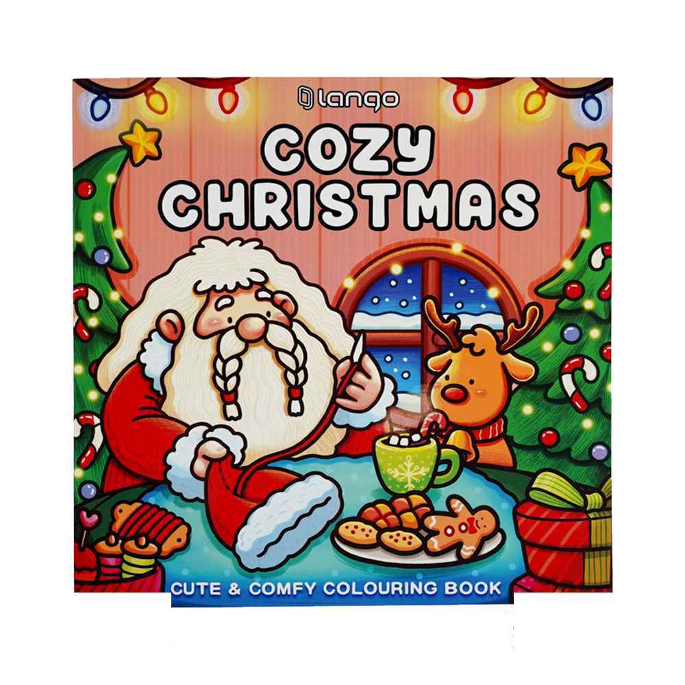 کتاب رنگ امیزی48برگ200200کازی لانگو سری کریسمس کدcb-604