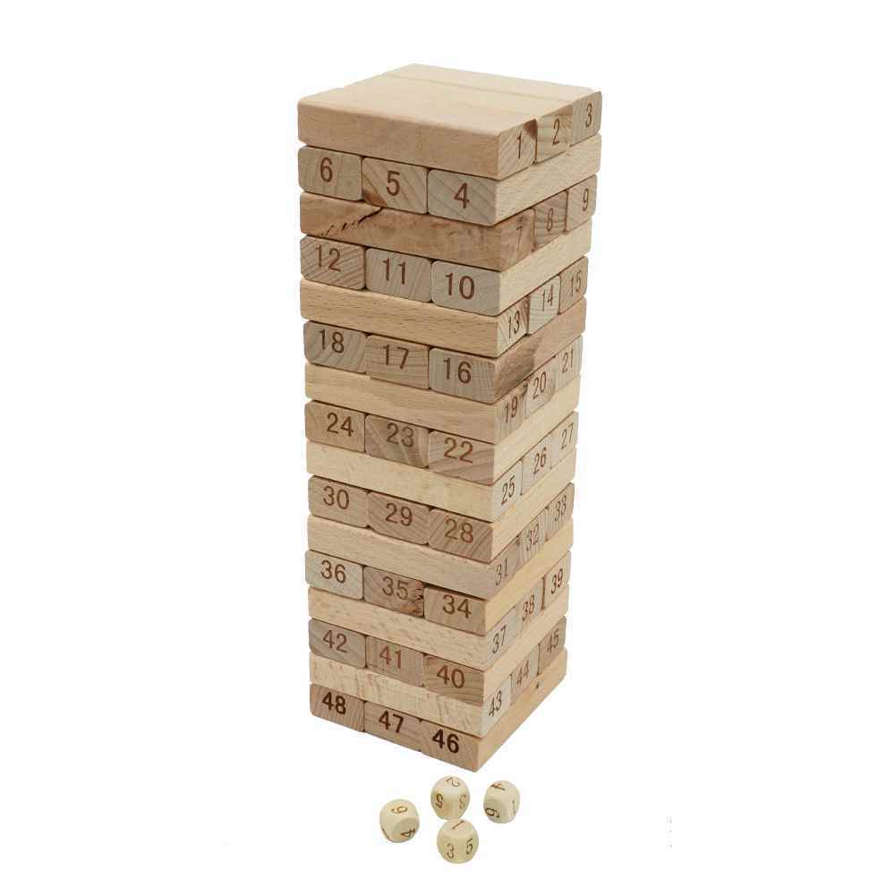 برج هیجان جنگا (چوب طبیعی)