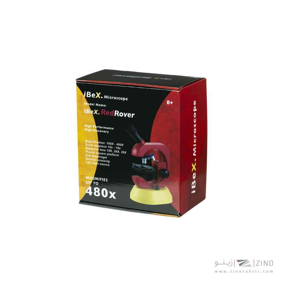 میکروسکوپ زیتازی دانش آموزی آیبکس مدل RED ROVER 480X