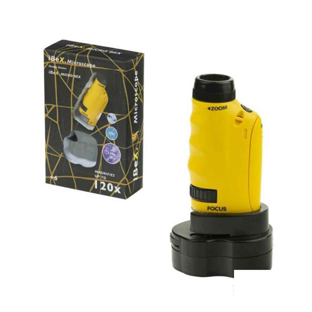 میکروسکوپ زیتازی جیبی آیبکس همراه با منبع مدل micro bex 120x