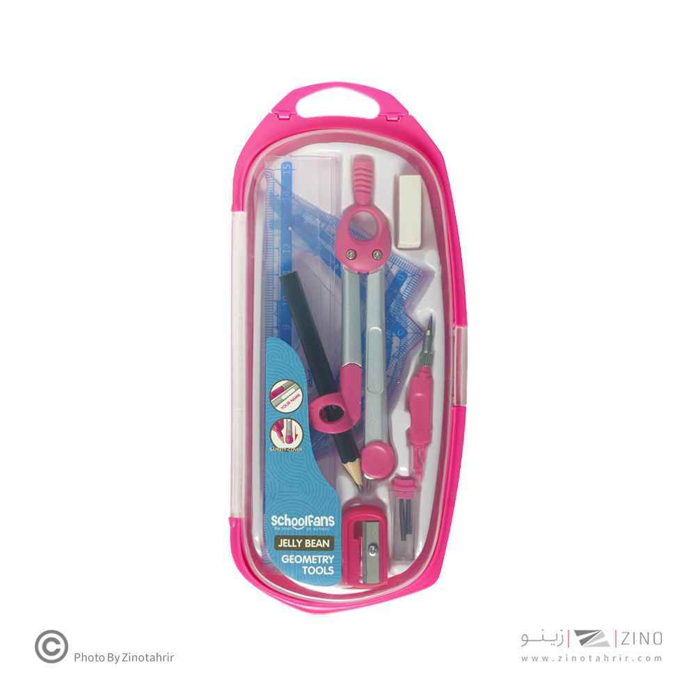 ست پرگار جعبه طلقی اسکول فنز کد923306