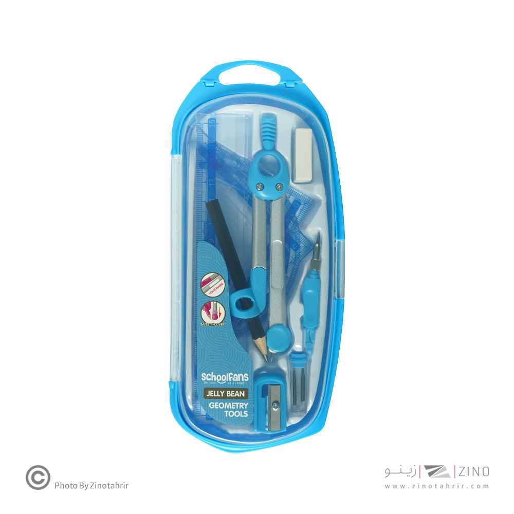 ست پرگار جعبه طلقی اسکول فنز کد923306