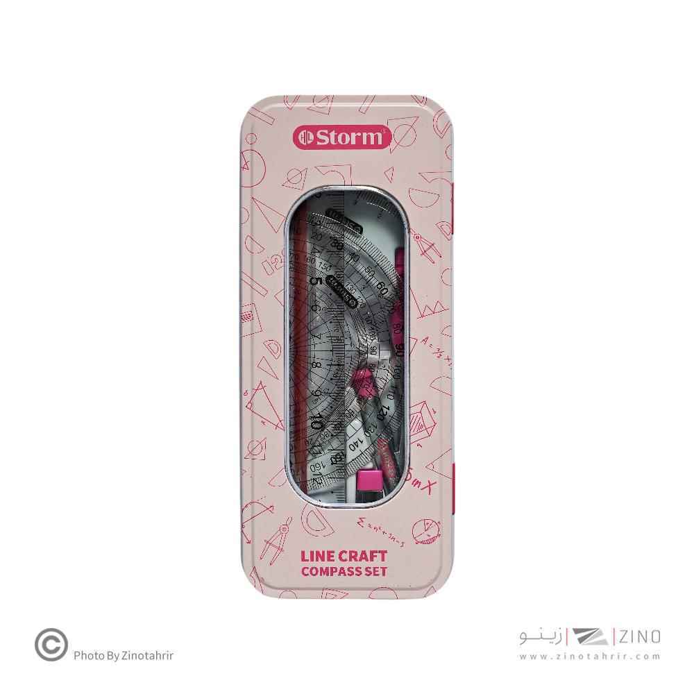 ست پرگار 7تکه(جعبه فلز) استورم کد650130