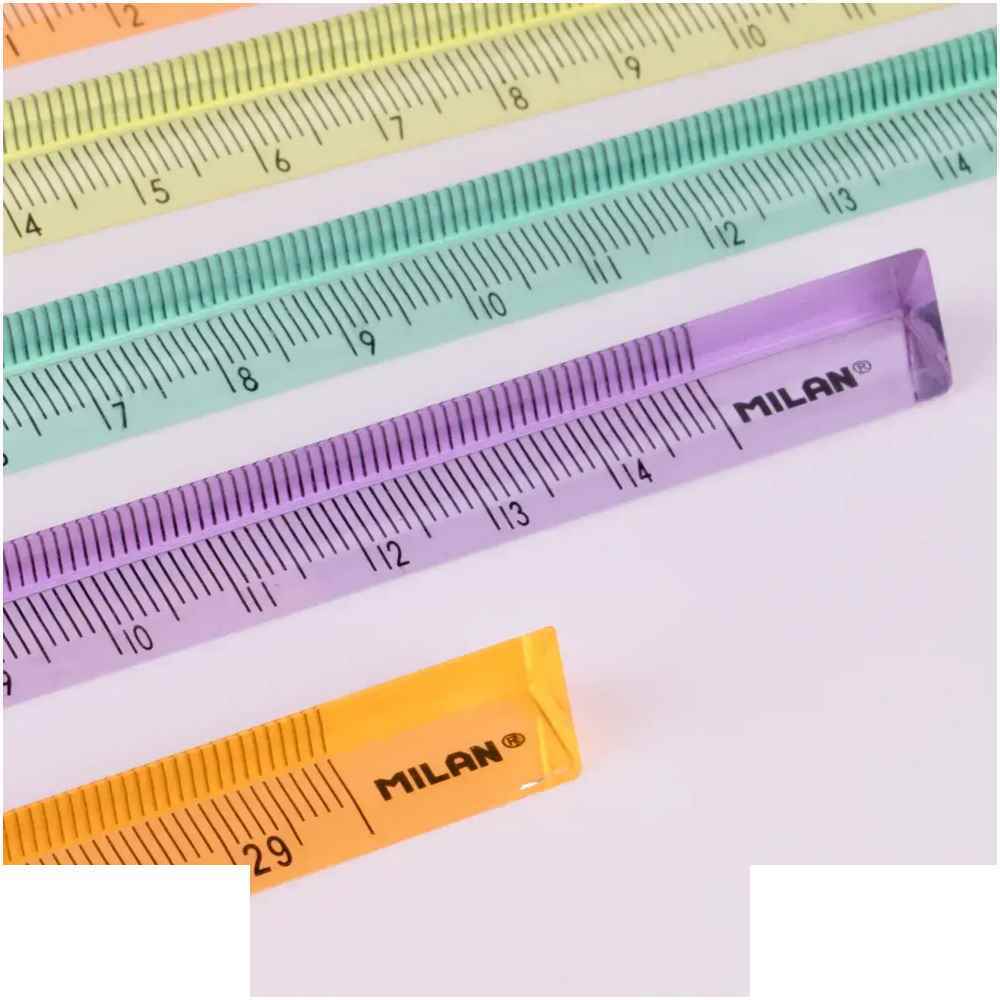 خط کش15سانت سه گوش میلان کد351260